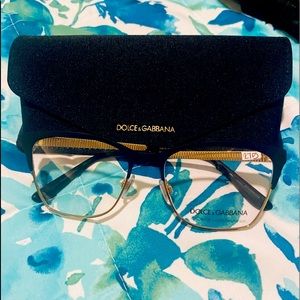 New with tags Dolce & Gabbana Metal Eyeglasses